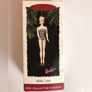 Hallmark Blonde Barbie Keepsake 1994 Ornament Debut - 1959
